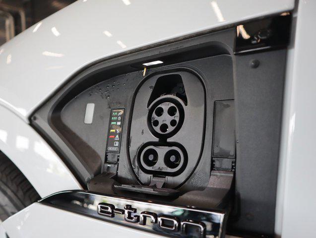used 2024 Audi Q8 e-tron car, priced at $58,995