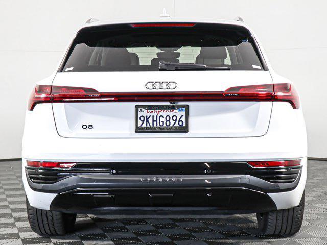 used 2024 Audi Q8 e-tron car, priced at $49,995