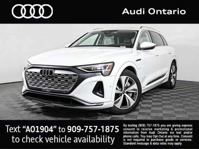 used 2024 Audi Q8 e-tron car, priced at $49,995