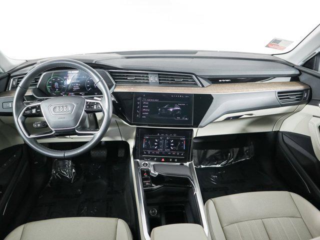 used 2024 Audi Q8 e-tron car, priced at $49,995