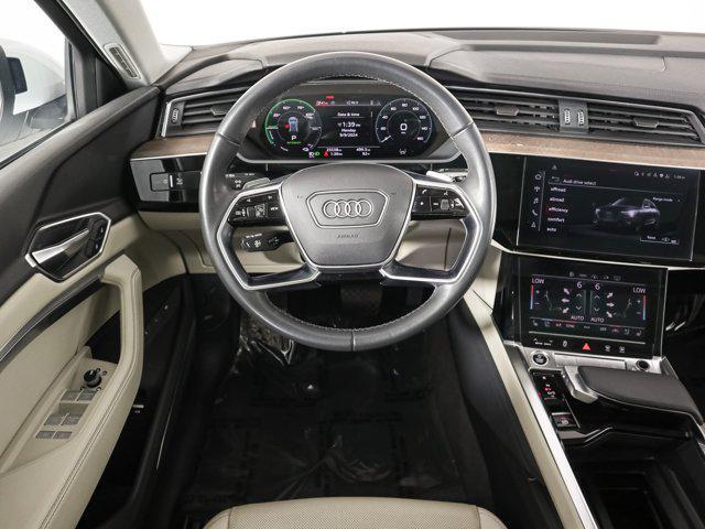 used 2024 Audi Q8 e-tron car, priced at $49,995