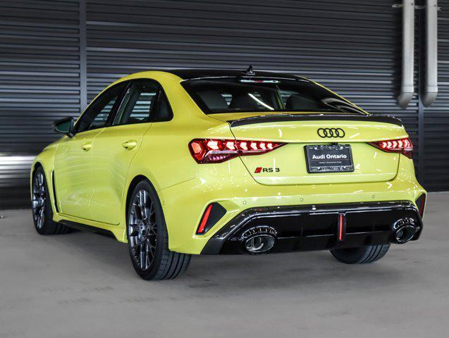 new 2025 Audi RS 3 car, priced at $76,940