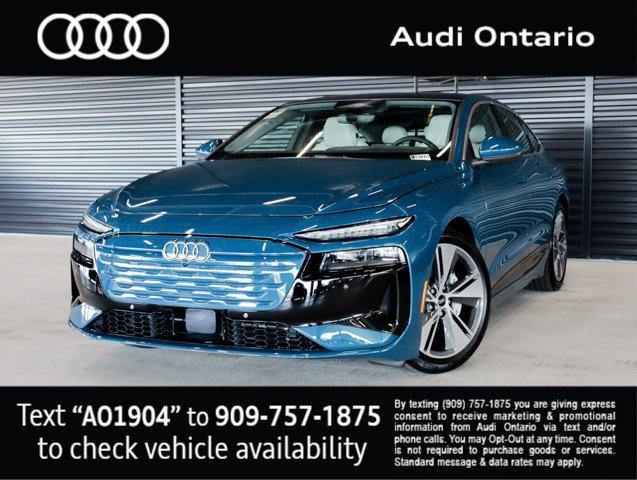new 2025 Audi A6 e-tron car, priced at $75,885