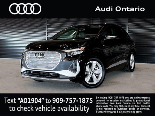 used 2024 Audi Q4 e-tron car, priced at $40,500