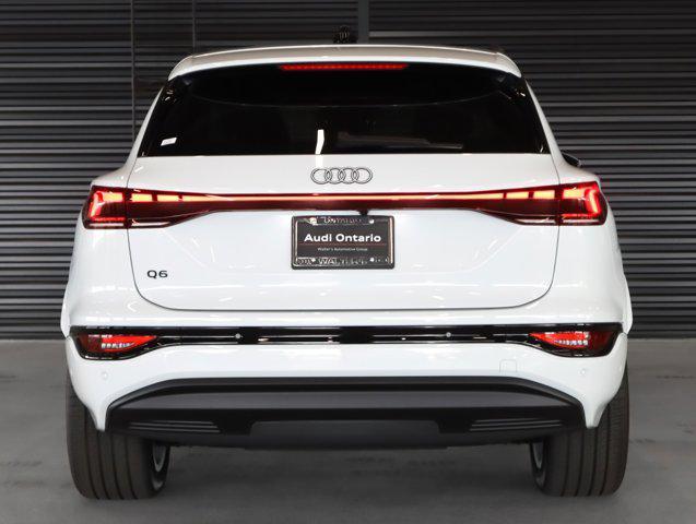 new 2025 Audi Q6 e-tron car, priced at $73,750