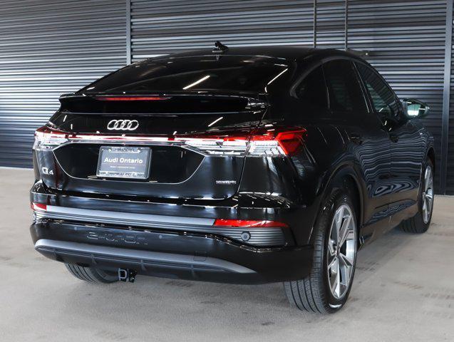 new 2025 Audi Q4 e-tron Sportback car, priced at $62,085