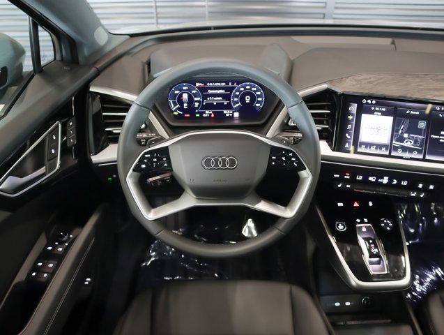 new 2025 Audi Q4 e-tron car, priced at $54,140