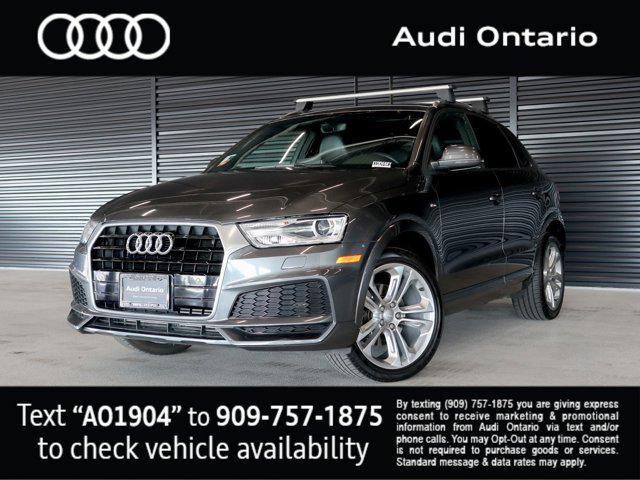 used 2018 Audi Q3 car, priced at $14,500