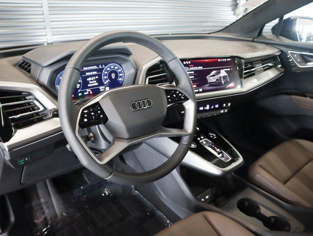 new 2025 Audi Q4 e-tron car, priced at $51,985