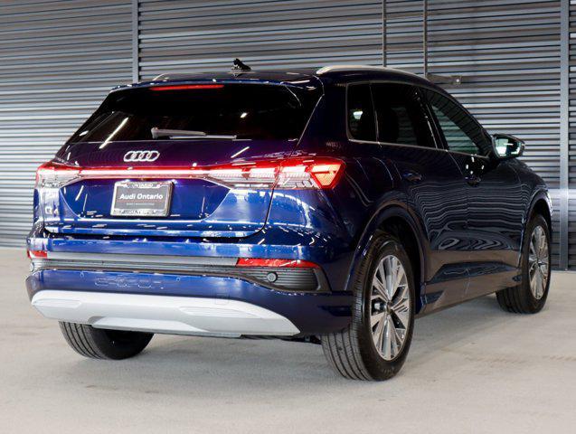 new 2025 Audi Q4 e-tron car, priced at $51,985