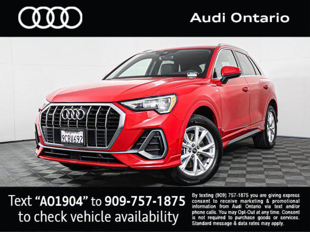 used 2022 Audi Q3 car, priced at $26,599