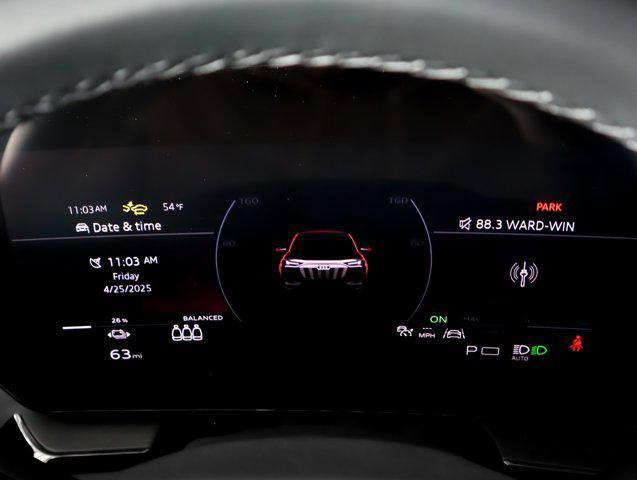 new 2025 Audi Q6 e-tron car, priced at $75,500