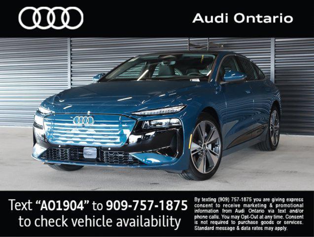 new 2025 Audi A6 e-tron car, priced at $75,585