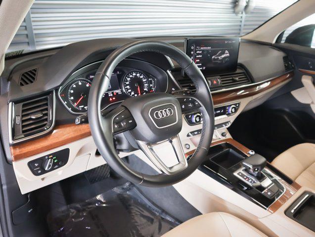 used 2022 Audi Q5 car, priced at $27,250