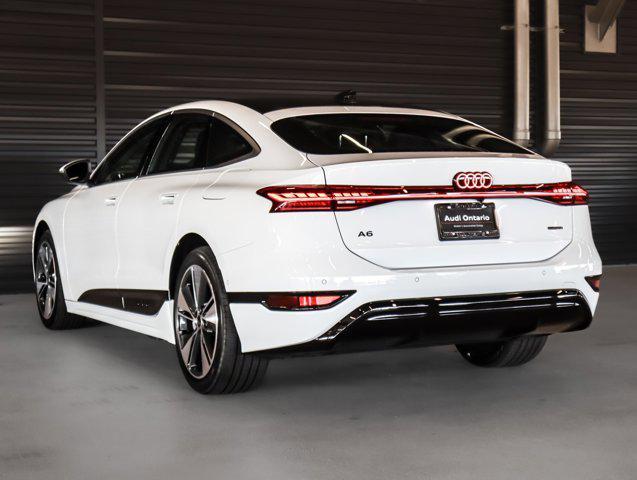 new 2025 Audi A6 e-tron car, priced at $75,135
