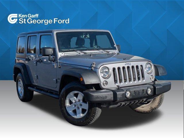 used 2018 Jeep Wrangler JK Unlimited car, priced at $19,275