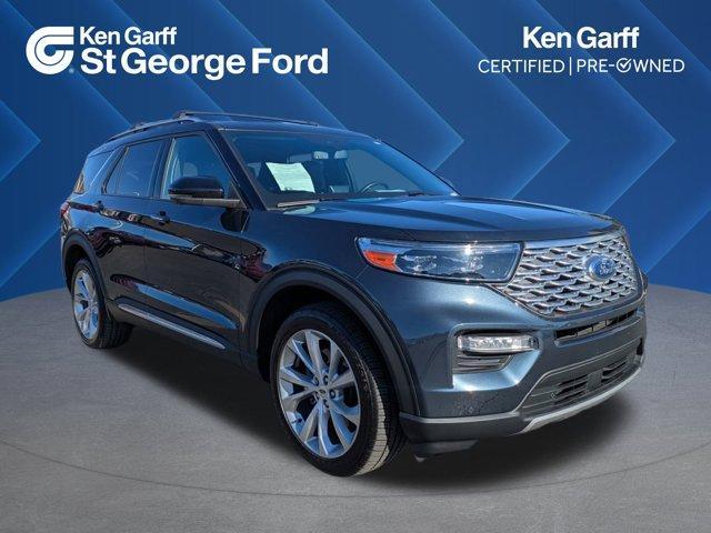 used 2022 Ford Explorer car, priced at $35,496