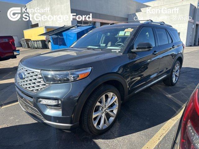 used 2022 Ford Explorer car, priced at $35,642