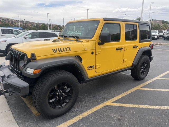 used 2021 Jeep Wrangler Unlimited car, priced at $29,407
