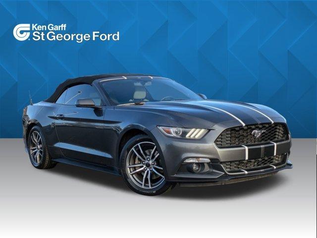 used 2017 Ford Mustang car, priced at $16,124