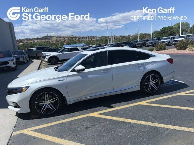 used 2021 Honda Accord Hybrid car, priced at $29,987