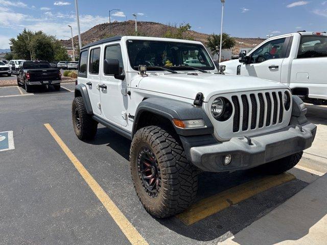used 2020 Jeep Wrangler Unlimited car, priced at $29,232
