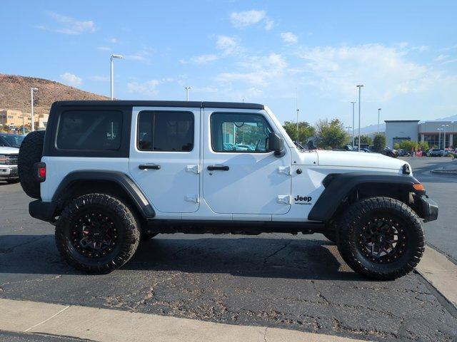 used 2020 Jeep Wrangler Unlimited car, priced at $29,231