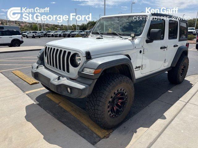 used 2020 Jeep Wrangler Unlimited car, priced at $29,232