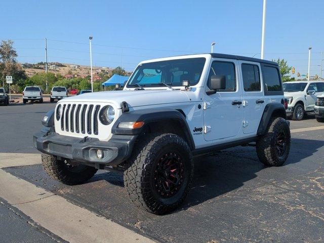 used 2020 Jeep Wrangler Unlimited car, priced at $29,231