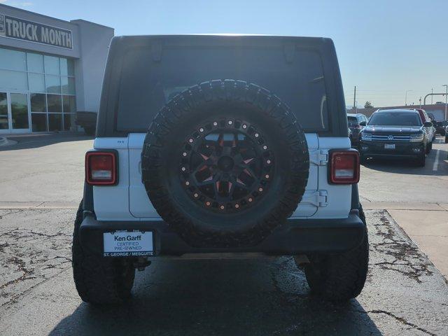 used 2020 Jeep Wrangler Unlimited car, priced at $29,231