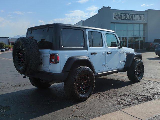 used 2020 Jeep Wrangler Unlimited car, priced at $29,231
