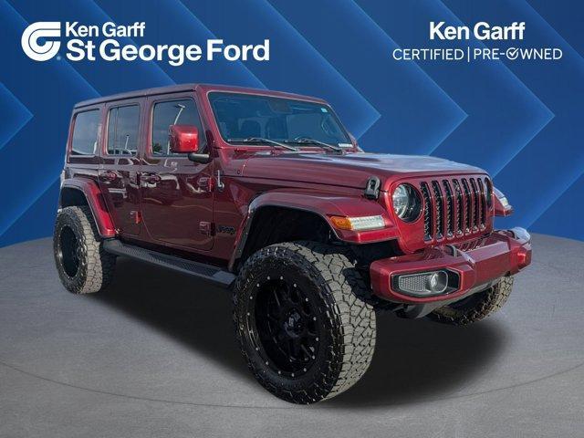 used 2021 Jeep Wrangler Unlimited car, priced at $36,413