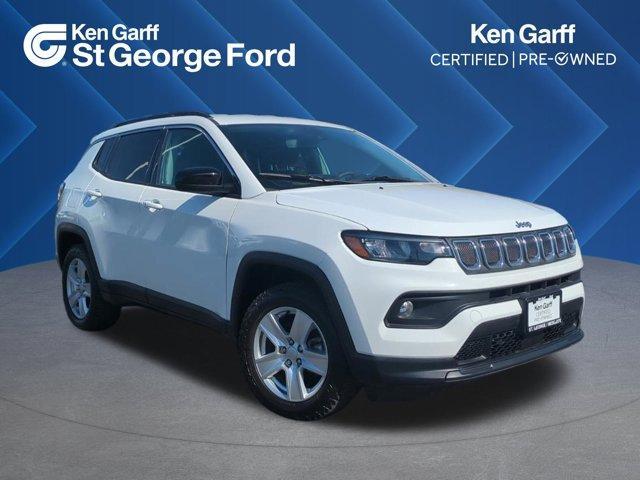 used 2022 Jeep Compass car, priced at $21,231