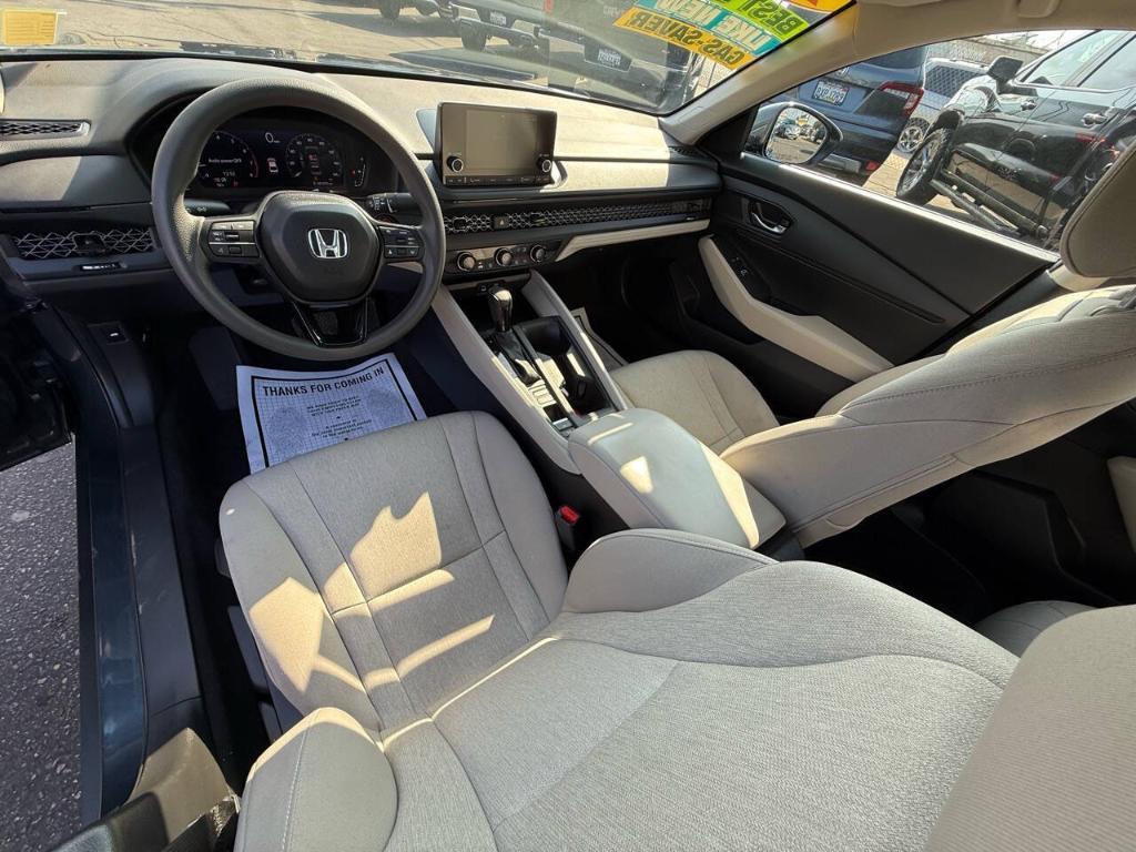used 2024 Honda Accord car, priced at $24,999