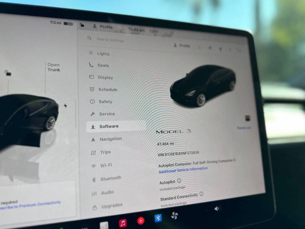 used 2022 Tesla Model 3 car, priced at $24,999