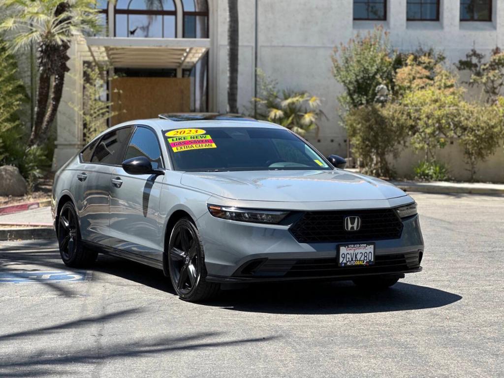 used 2023 Honda Accord Hybrid car, priced at $30,999