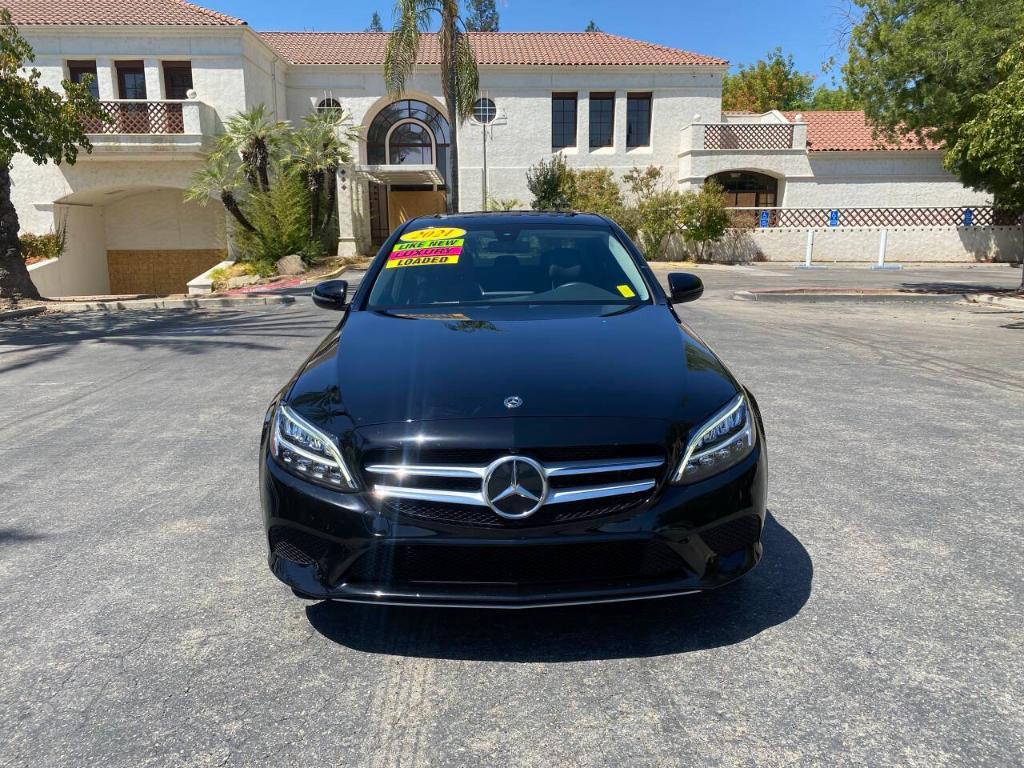 used 2021 Mercedes-Benz C-Class car, priced at $30,999
