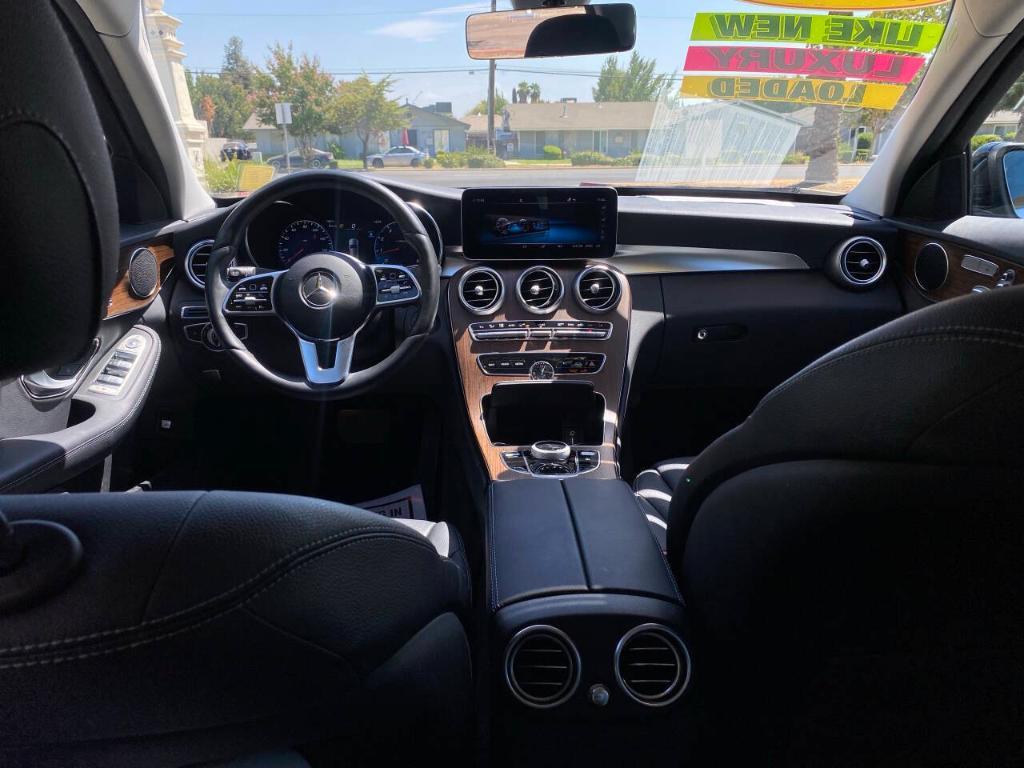 used 2021 Mercedes-Benz C-Class car, priced at $30,999
