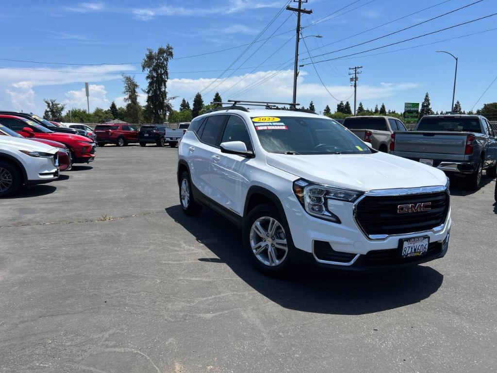 used 2022 GMC Terrain car, priced at $23,497