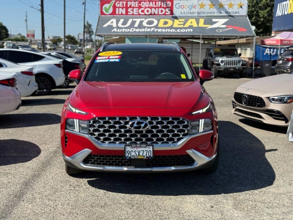 used 2022 Hyundai Santa Fe car, priced at $24,997