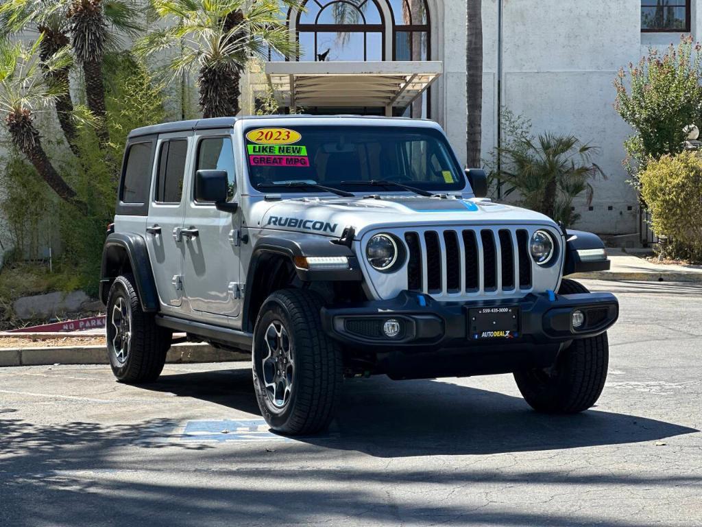 used 2023 Jeep Wrangler 4xe car, priced at $33,339