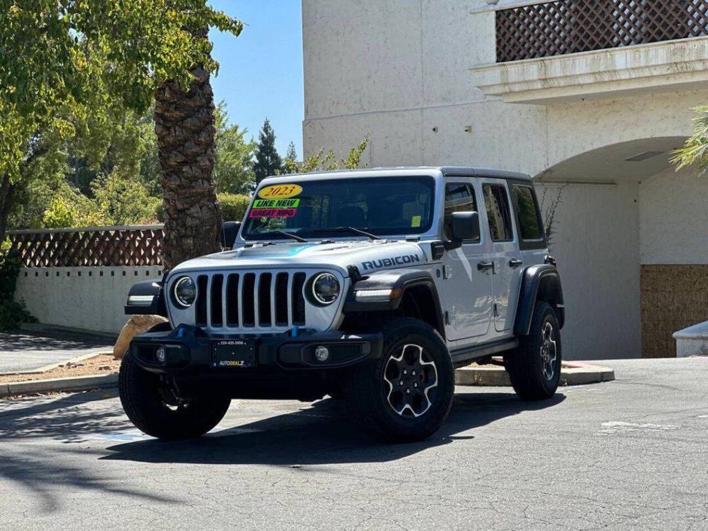 used 2023 Jeep Wrangler 4xe car, priced at $32,997