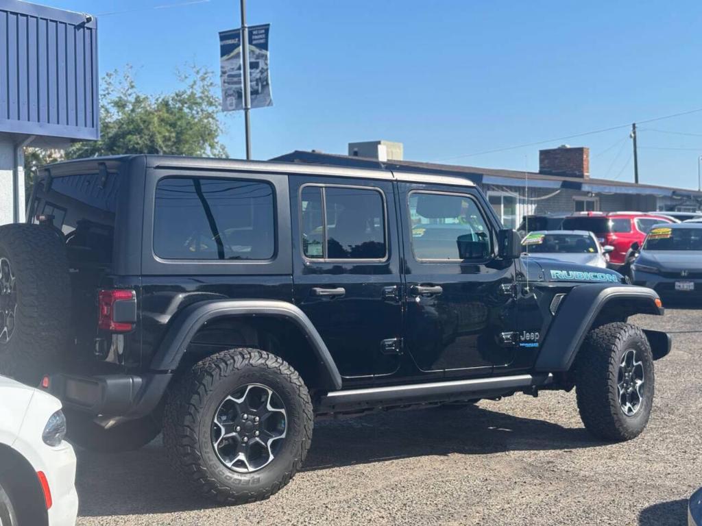used 2022 Jeep Wrangler Unlimited 4xe car, priced at $33,999