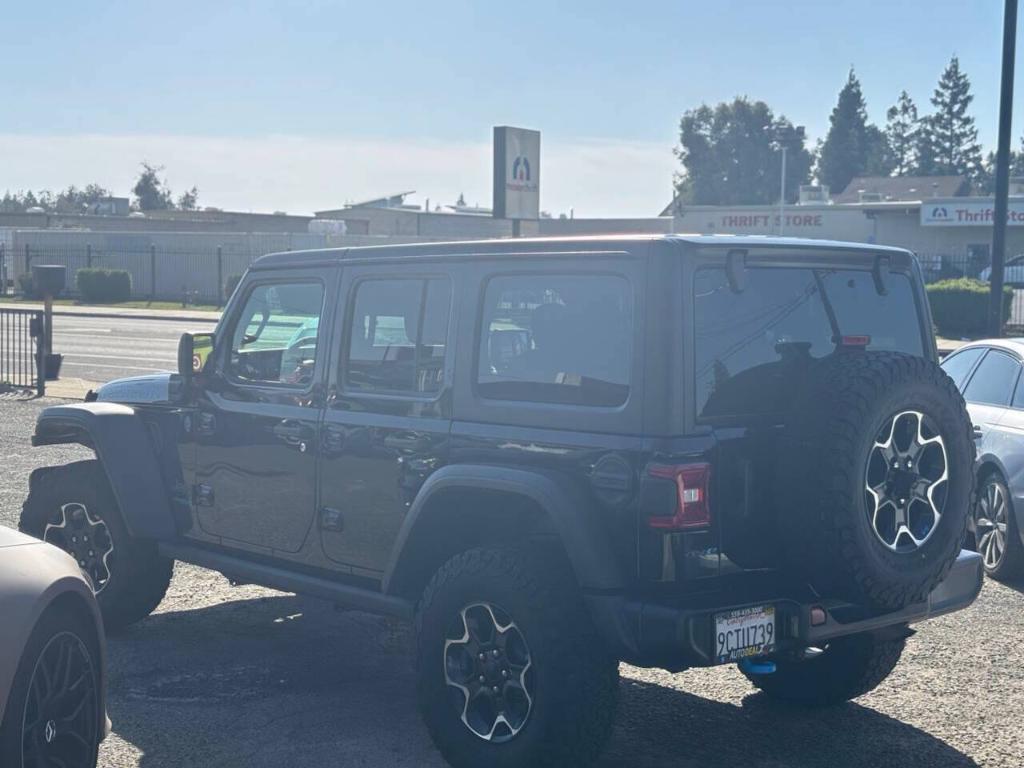 used 2022 Jeep Wrangler Unlimited 4xe car, priced at $33,999