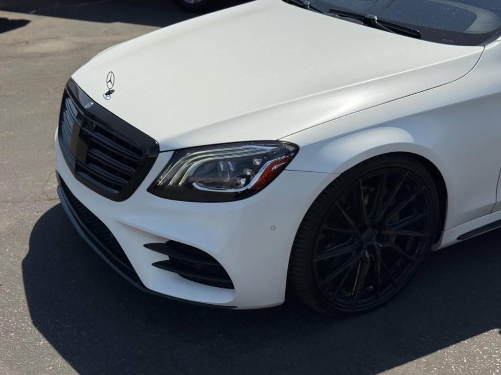 used 2018 Mercedes-Benz S-Class car, priced at $49,000