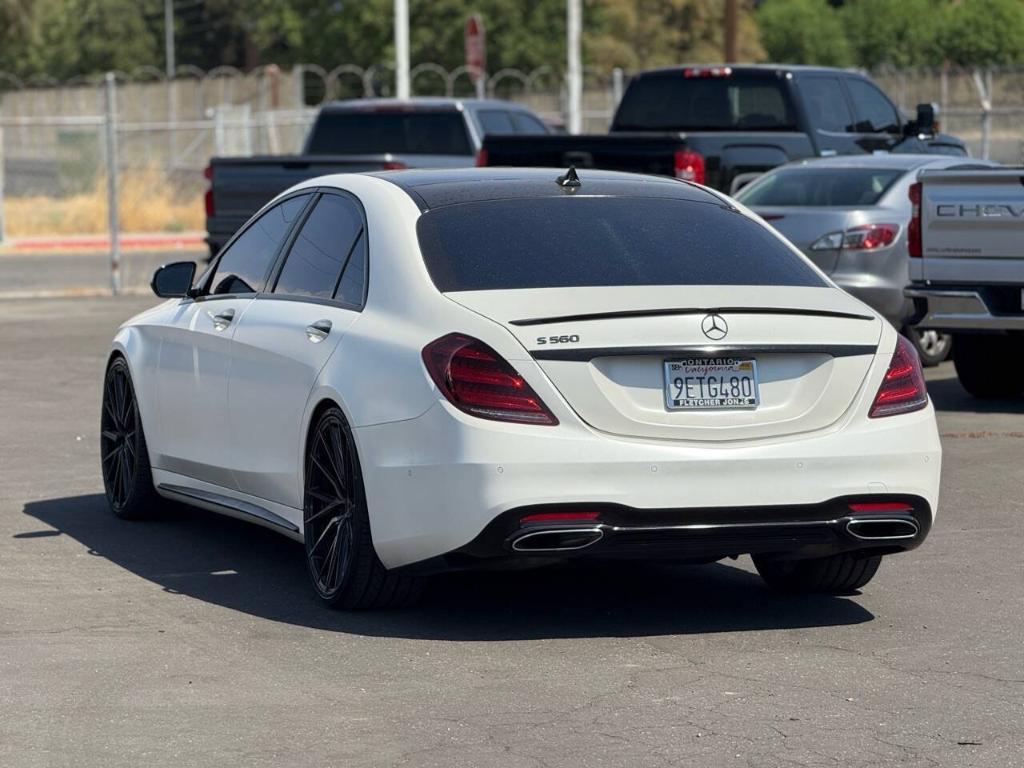 used 2018 Mercedes-Benz S-Class car, priced at $49,000