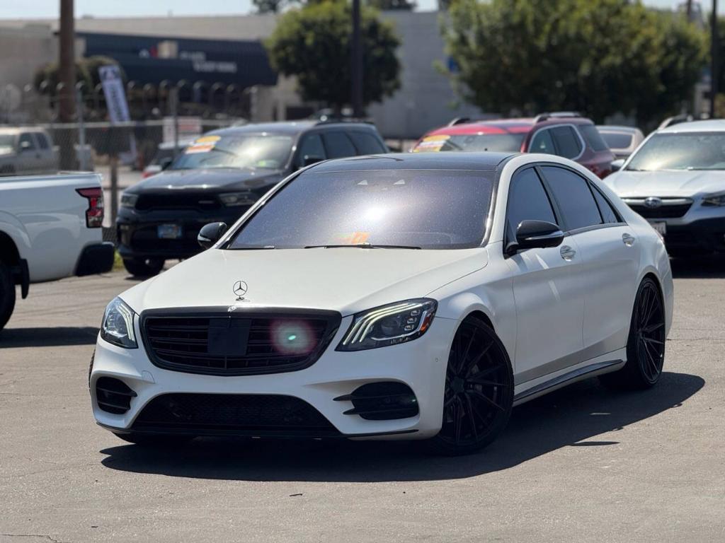 used 2018 Mercedes-Benz S-Class car, priced at $49,000