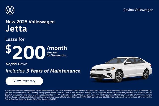 new 2024 Volkswagen Jetta car, priced at $24,489