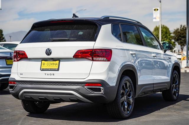 new 2024 Volkswagen Taos car, priced at $29,300