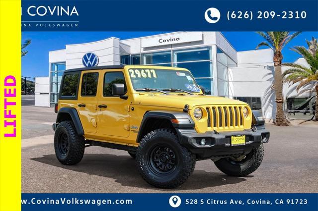 used 2020 Jeep Wrangler Unlimited car, priced at $26,000